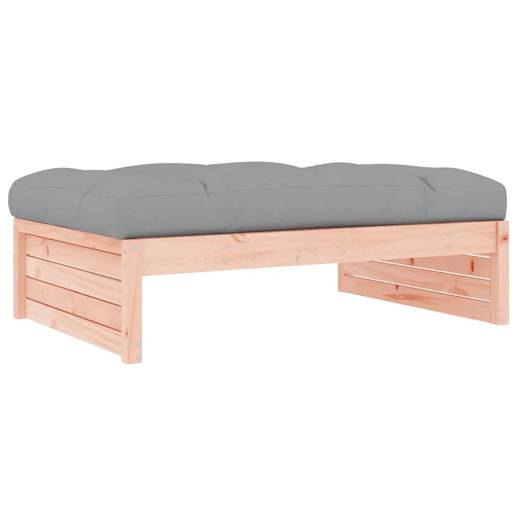 Sedia da giardino-Poggiapiedi da Giardino 120x80 cm in Legno Massello di Douglas 234995