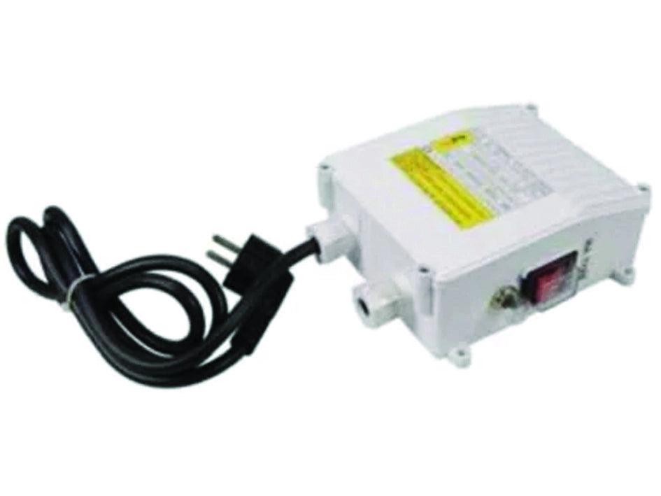 QUADRO DI COMANDO E PROTEZIONE PER POMPE SOMMERSE  1 Hp, kW 0,75  MA 10    MATRA