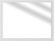 Specchio bagno Kiko, Bianco lucido/bianco, 45 x 60 cm, per montaggio a parete, abbinabile ai mobili da bagno Kiko