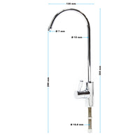 Naturewater Rubinetto 6,35 mm (1/4") Design II D-13 per sistema a osmosi inversa (RO)