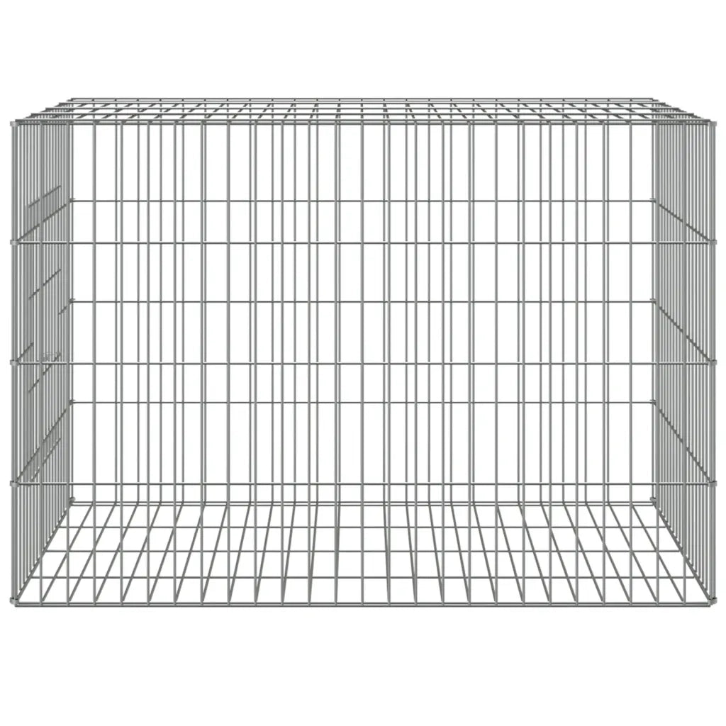 Conigliera 78x54x54 cm Ferro Zincato 171567
