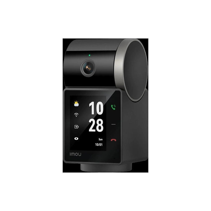 Imou Telecamera REX VT Pro da 3K (5Mp) motorizzata con schermo a colori per effettuare videochiamate. Funzione memo e tracking