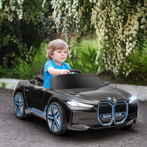 Macchina Elettrica per Bambini 12V con Licenza BMW I4 Nera