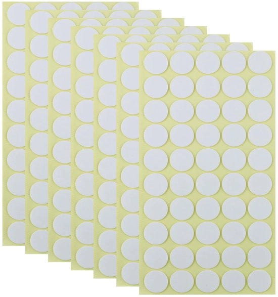 Stippi per affissaggio 350 pezzi - Stippi adesivi doppie faccia - Sticker trasparente - Adesivo acqua resistente - Adesivo forte - Per arte e decorazione - Adesivo per carta da parati