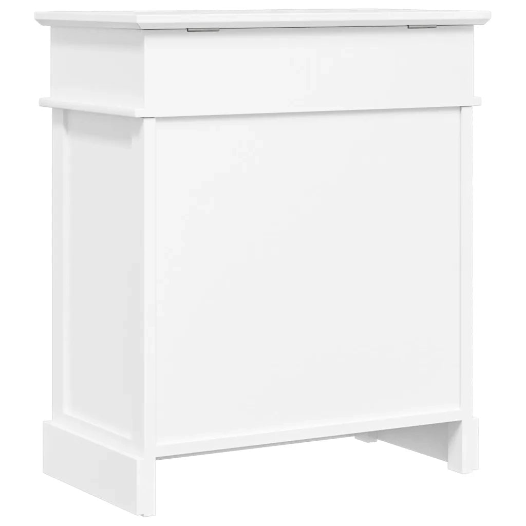 Scarpiera Bianca 50x28x58 cm in Legno di Paulownia 284083
