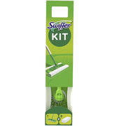 KIT SWIFFER SCOPA + 8 PANNI CATTURA POLVERE