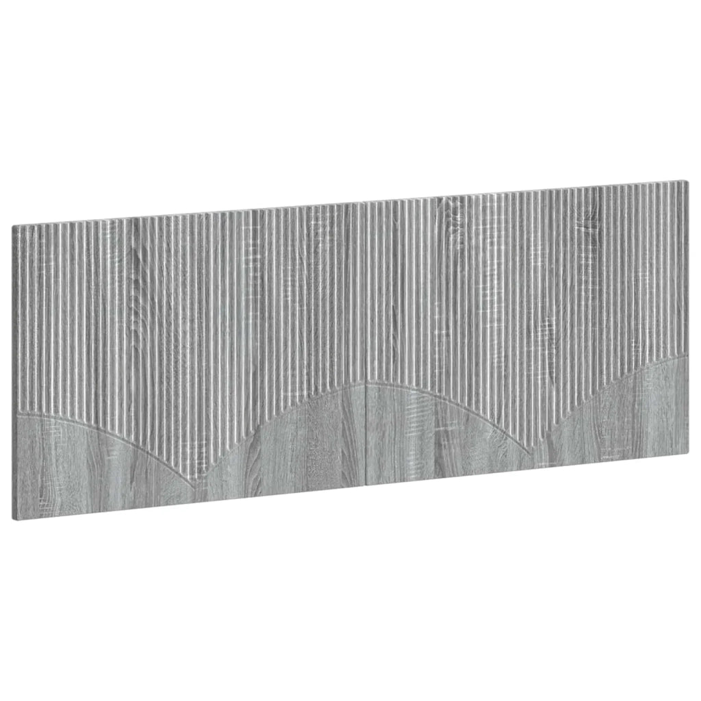 Testiera da Muro HOORN Sonoma grigio Legno ingegnerizzato 897401