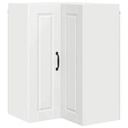 Pensile da cucina | Mobile angolare per parete PORTO Bianco 57 x 57 x 80 cm