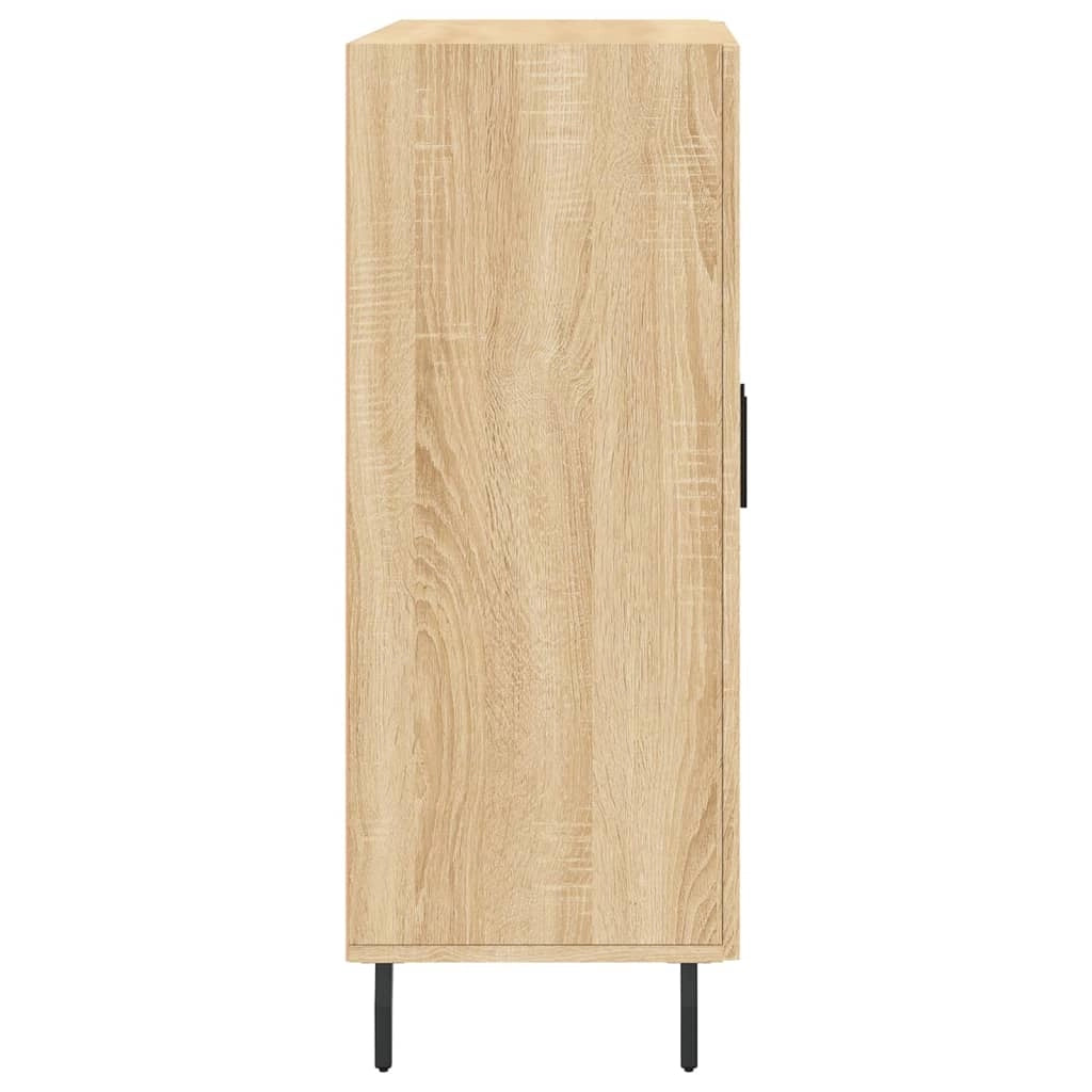 Buffet credenza cassettiera armadio mobile contenitore organizer cucina soggiorno rovere Sonoma 69,5 x 34 x 90 cm legno ingegnerizzato marrone 02_0031640
