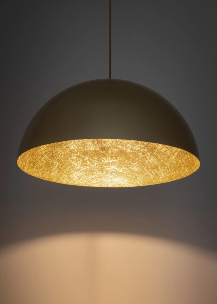 Lampada a sospensione Sfera oro Ø50cm E27 Sigma Lighting