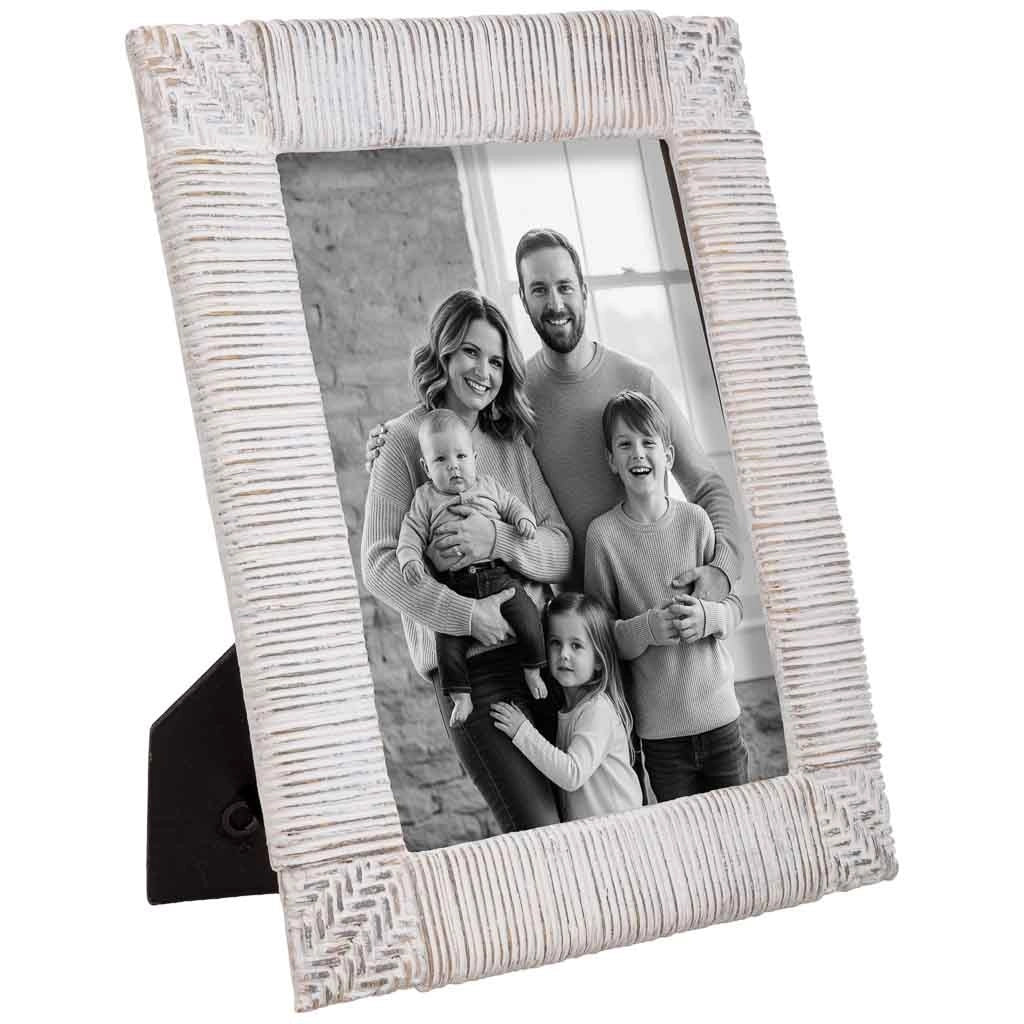 Portafoto 13X18 bianco 17,9x1,3x22,5h cm