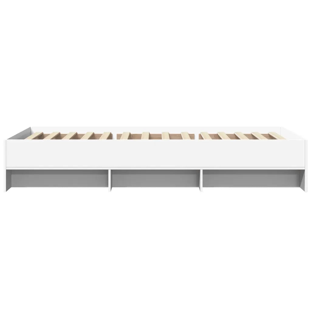 Giroletto-Struttura Letto Bianco 90x200 cm in Legno Multistrato 105118