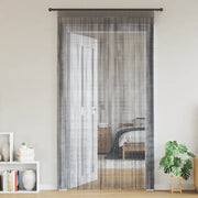 vidaXL Tende a Filo 2 pz Antracite 140x250 cm