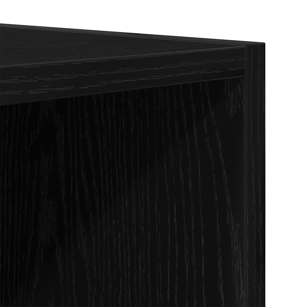 Mobile TV 103,5 x 30 x 50 cm Rovere Nero Legno ingegnerizzato 881928