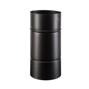 TUBO PORCELLANATO D 10 X H  25CM NERO OPACO CLASSIC- 1,0 pz