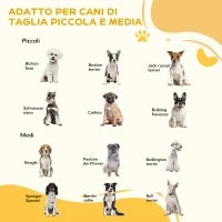 Cancelletto Pieghevole e Regolabile in Legno di Pino e Metallo con Base Stabile, per Cani e Cuccioli, 185x36x71cm