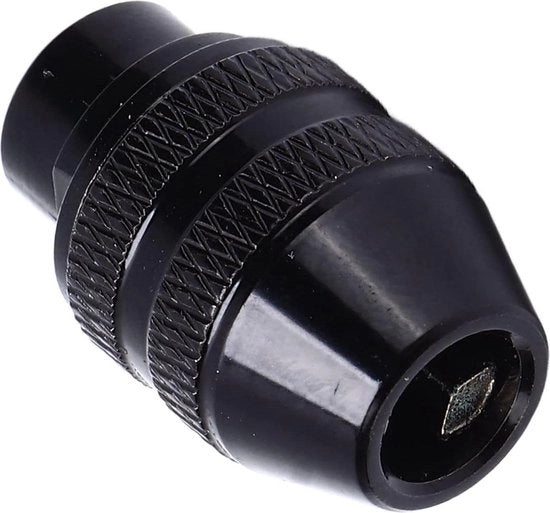 Adattatore rapido per fori con 3 dadi per borse a 32 mm per perforazione senza chiave.