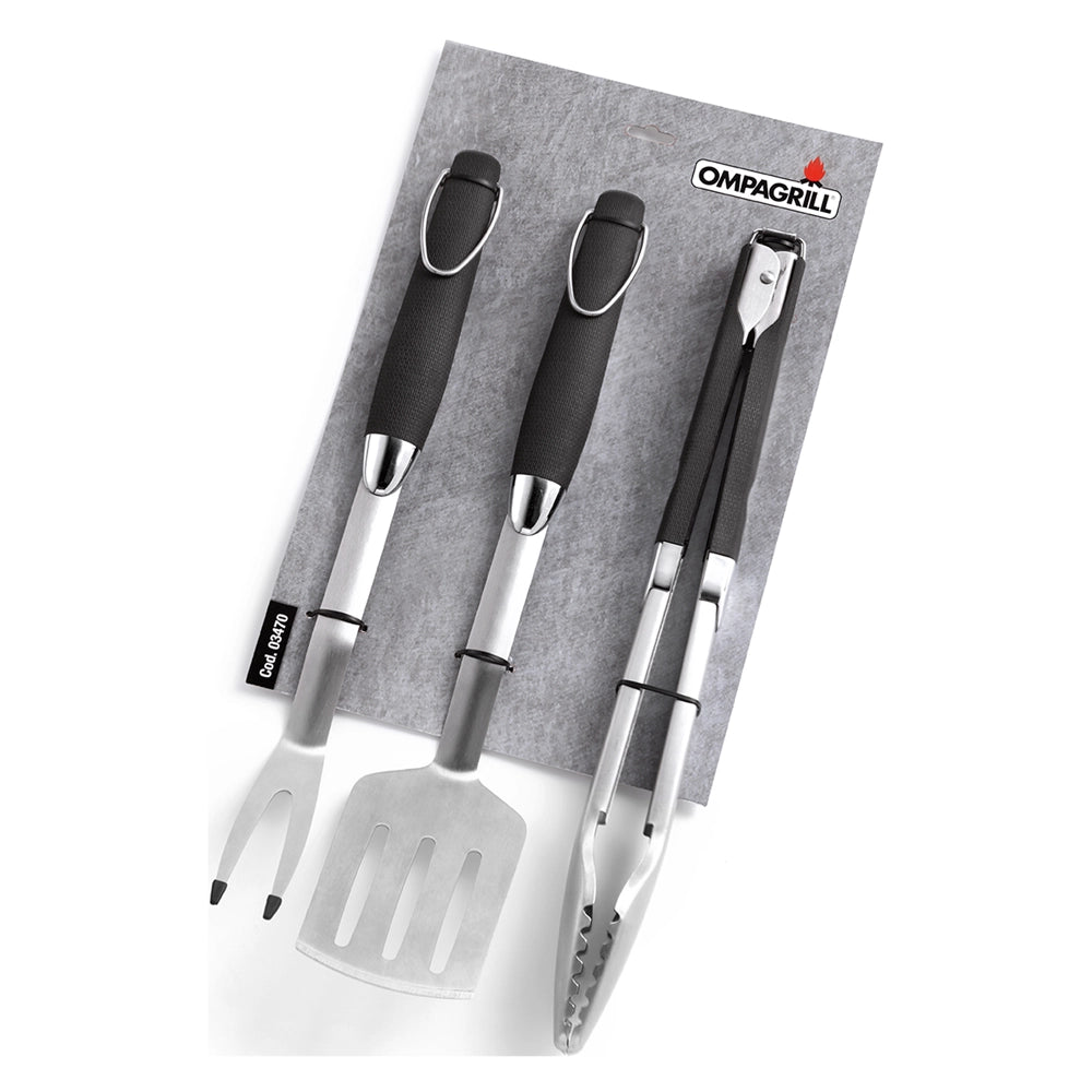 SET PER BARBECUE 3 pezzi  - OMPAGRILL