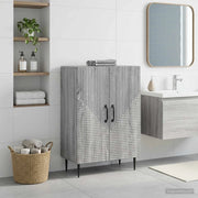 Mobiletto da Bagno HAARLEM Sonoma grigio 59,5 x 31 x 80 cm 896841