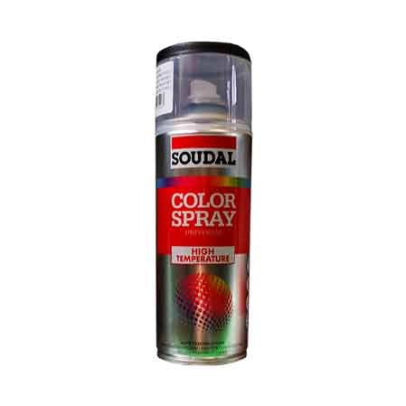 SMALTO SPRAY ALTE TEMPERATURE SOUDAL 400 ml - Rosso freni - 6 pezzi- SOUDAL