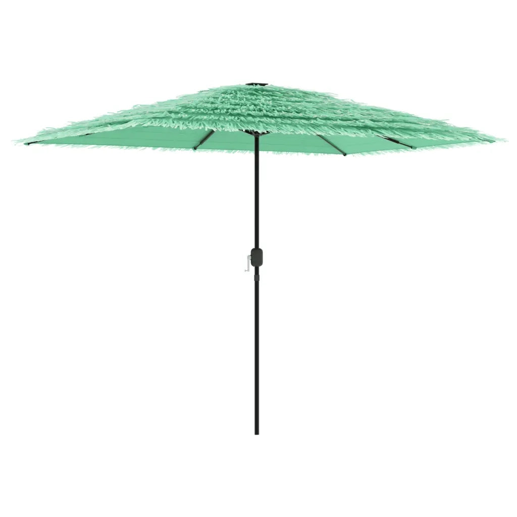 Ombrellone Giardino con Palo in Acciaio Verde 300x200x250 cm 4005095