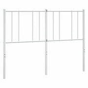 Testiera | Testata di Ricambio in Metallo Bianco 160 cm