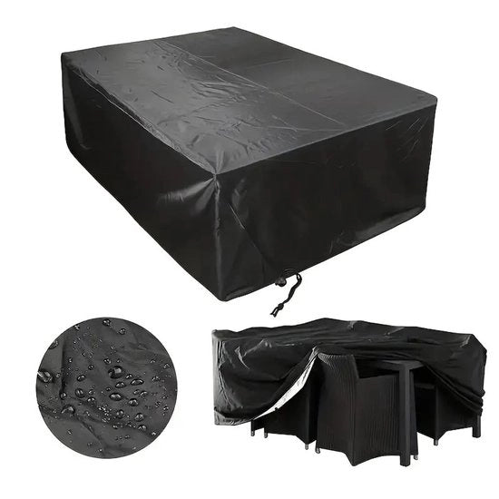 Sedili esterni in tessuto 210D Oxford, impermeabili e resistenti alla polvere, adatti per divani e altri mobili da giardino - 315*160*74 cm / 124*63*29,1 pollici