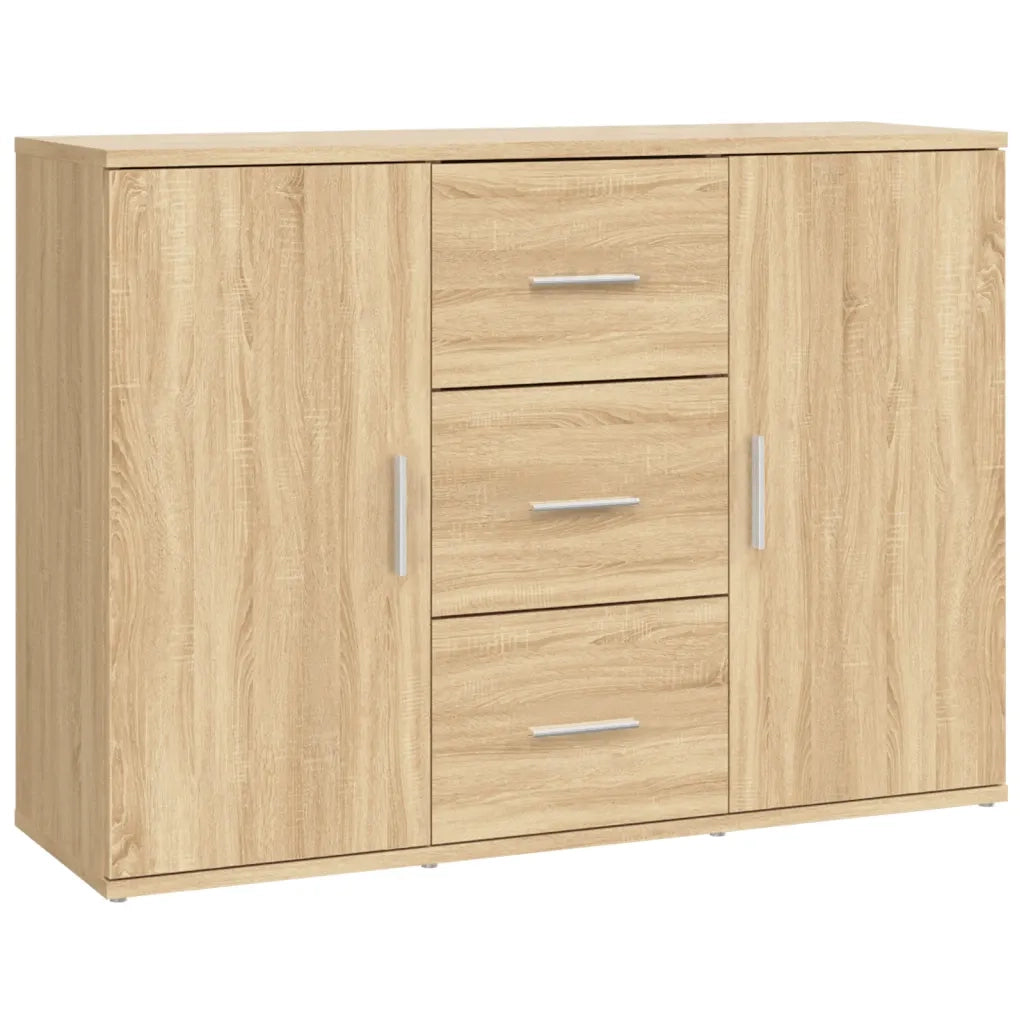 Credenza-Buffet-Armadio da cucina Rovere Sonoma 91x29,5x65 cm in Legno Multistrato