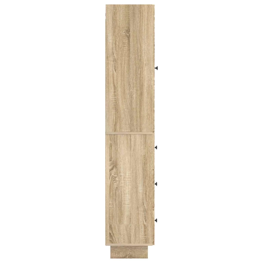 Set di armadi 2 pcs 33 x 34,5 x 90 cm Legno ingegnerizzato