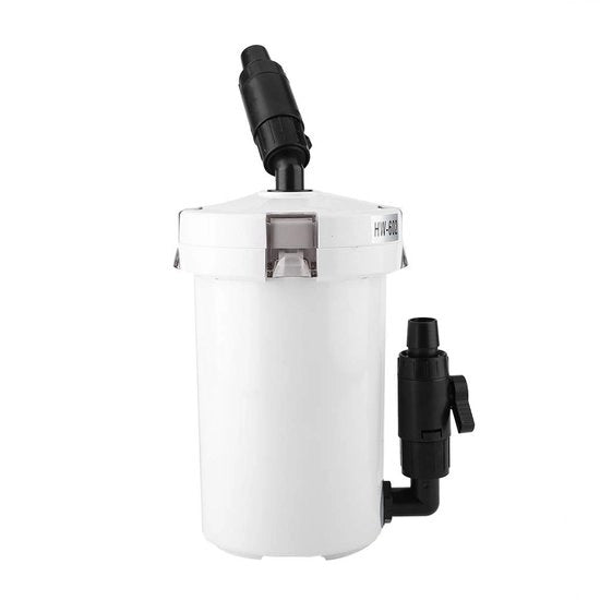 Filtro Esterno con Pompa per Acquario - Filtro per Acquario - Plastica - HW-602/HW-603 - Diametro 19,2/23,5 cm - Leggero - Filtro per Acquario
