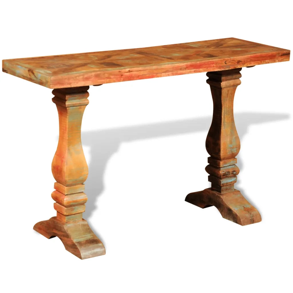 Tavolo Consolle in Legno Massello Recuperato 241630