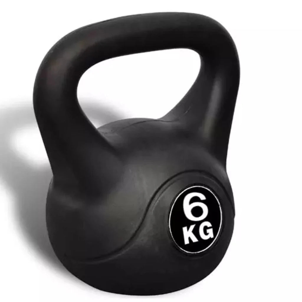 Esercizi di sollevamento pesi con manubri Kettlebell in palestra da 6 kg 02_0001398
