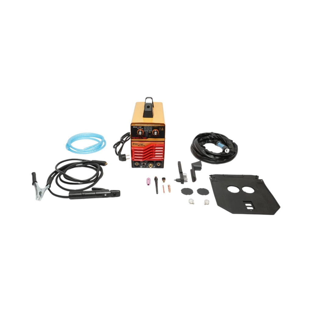 Saldatrice inverter 160A TIG/MMA, 220V con display digitale, tecnologia IGBT Breckner Germany