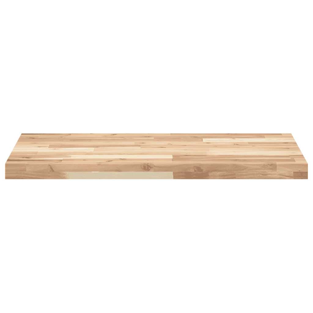 Piano da Bagno Non Trattato 120x50x4cm Legno Massello di Acacia 3279680