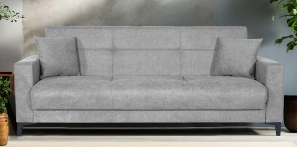 Divano Boston 3 posti tessuto beige brown