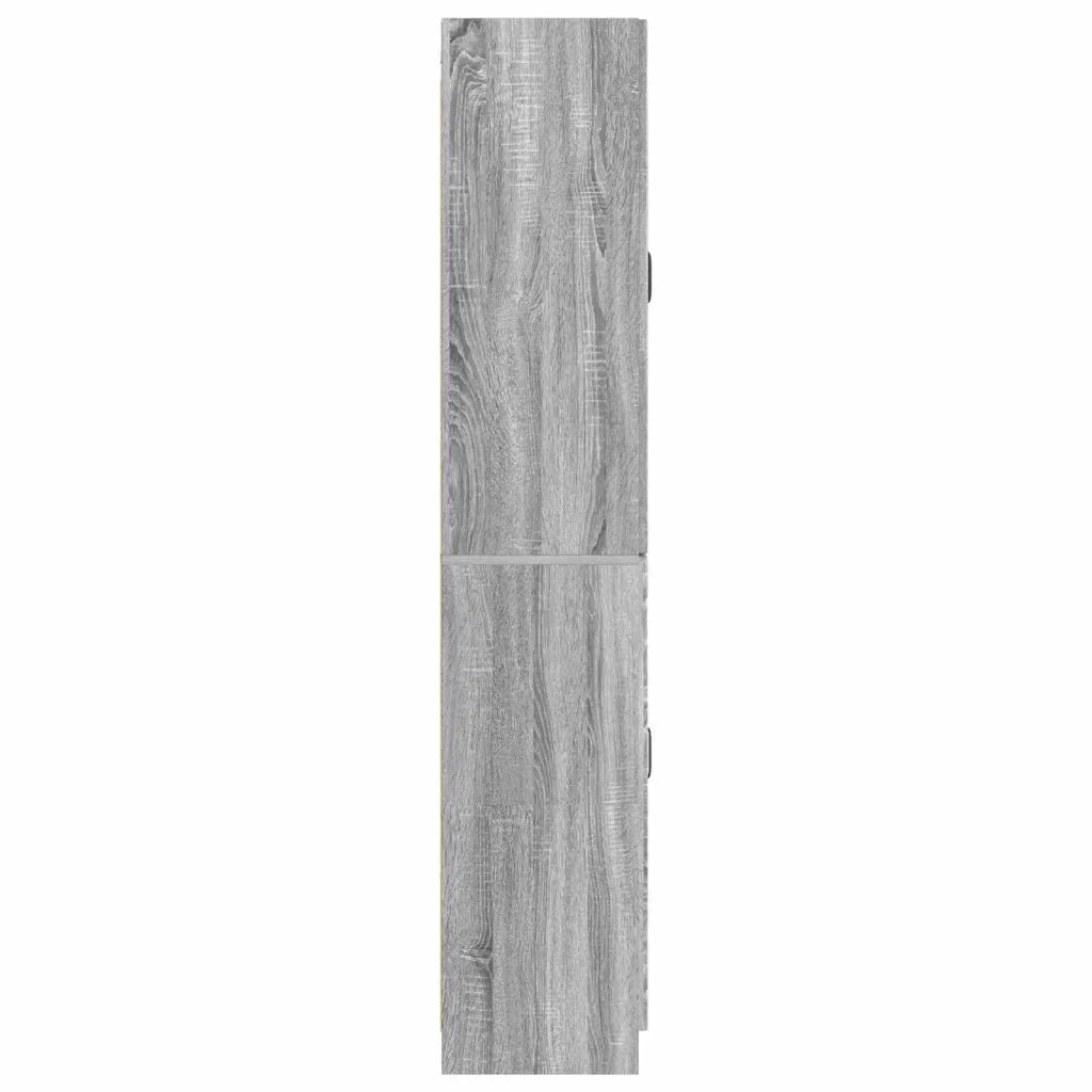 Set di armadi 2 pz Sonoma grigio Legno ingegnerizzato 3416985