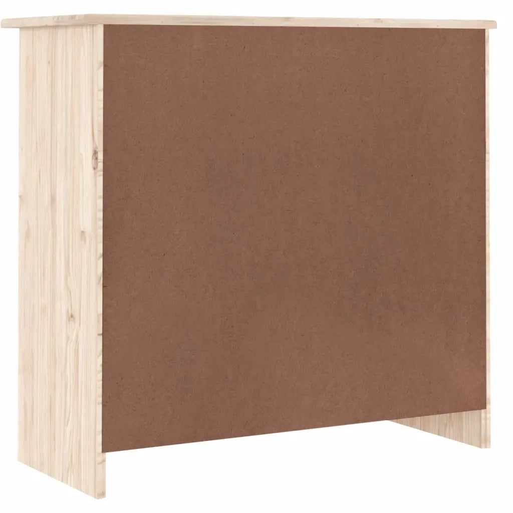 Credenza | Madia | Buffet da pranzo | Armadio da pranzo ALTA 77x35x73 cm in Legno Massello di Pino