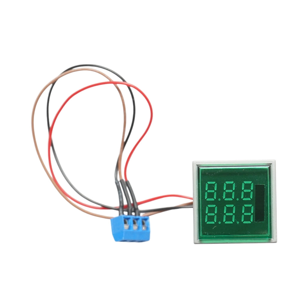 Indicatore digitale contatore LED verde 0-999999, 220V/380V AC Ø 22mm Breckner Germany
