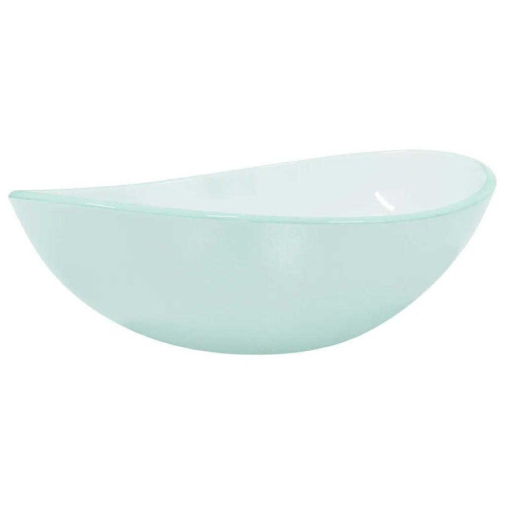 Lavandino in Vetro Temperato 54,5x35x15,5 cm Smerigliato CFW5207938