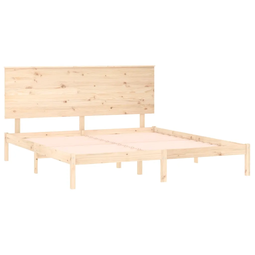 Giroletto in Legno Massello 150x200 cm 5FT King Size cod mxl 64694