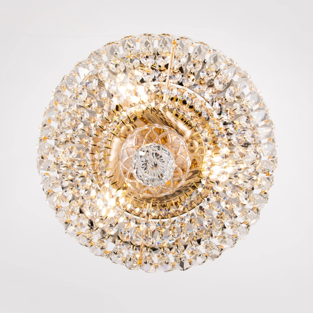 Lampadario Basfor Maytoni ottone cristallo 3xE14 dimmerabile