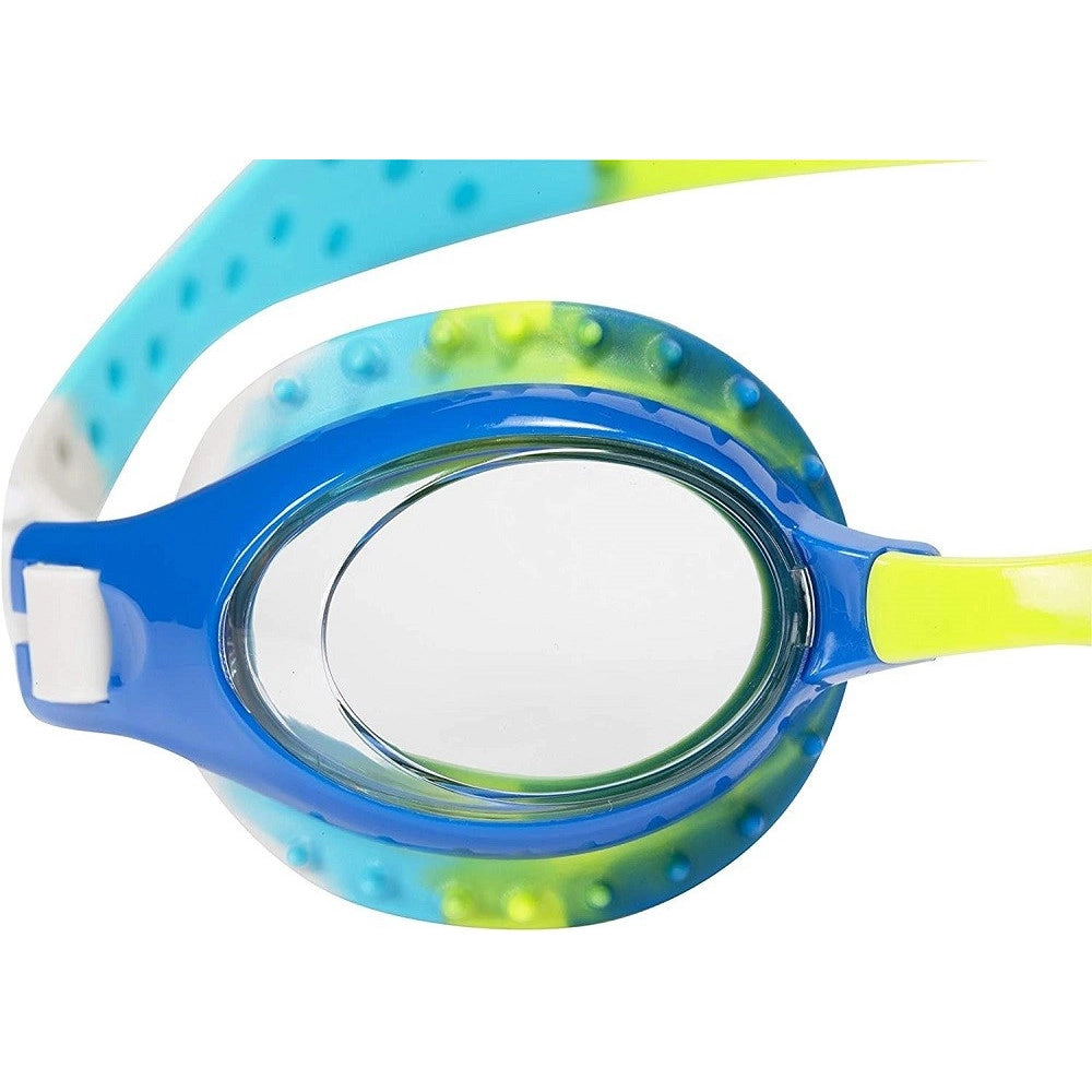 Trade Shop - Occhialini Da Nuoto Piscina Mare Swirl Per Bambini 3+anni Colori Assortiti 21099 -