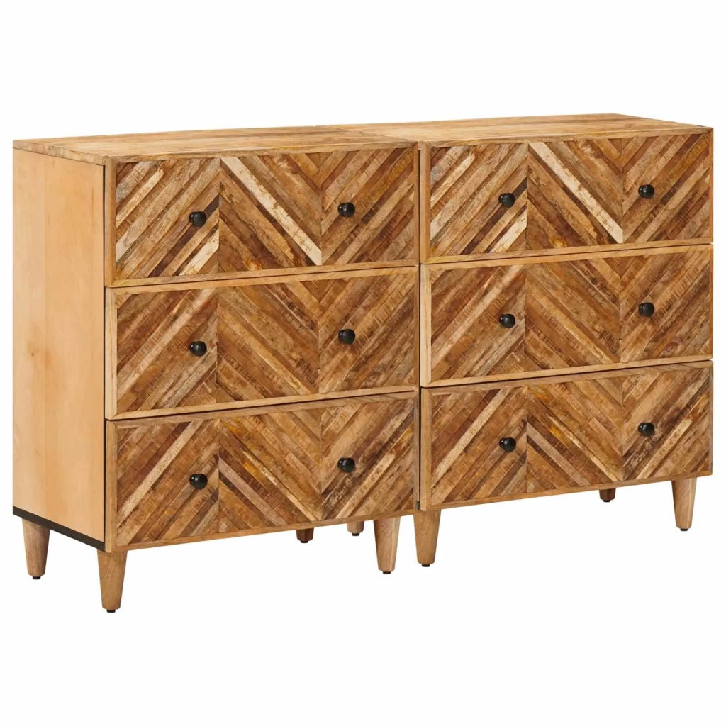 Armadi di Stoccaggio 2 pcs Marrone 60 x 33,5 x 75 cm 3310175
