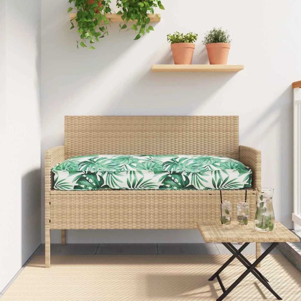 Cuscino Motivo Foglia 120 x 60 x 12 cm Tessuto Oxford Foglia 42001566