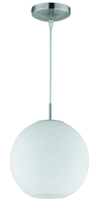 Lampada a Sospensione da Interno  E27 in Metallo Nickel Opaco