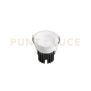 INCASSO LED QUARK BIANCO TONDO COB 18W 2000LM CCT 3000K / 4000K / 6500K 10X9,5CM