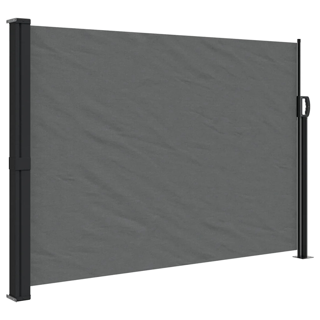 Tenda da Sole Laterale Retrattile-Tenda parasole per balcone antracite 140x600 cm 453258