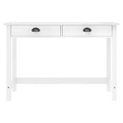 Consolle | Tavolo d'Ingresso Hill con 2 Cassetti 110x45x74 cm in Massello di Pino