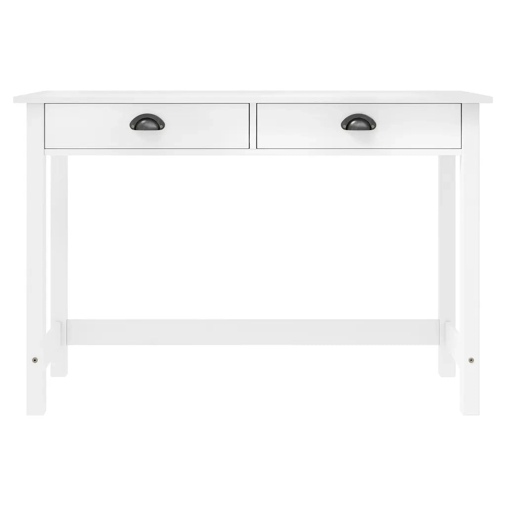 Consolle | Tavolo d'Ingresso Hill con 2 Cassetti 110x45x74 cm in Massello di Pino