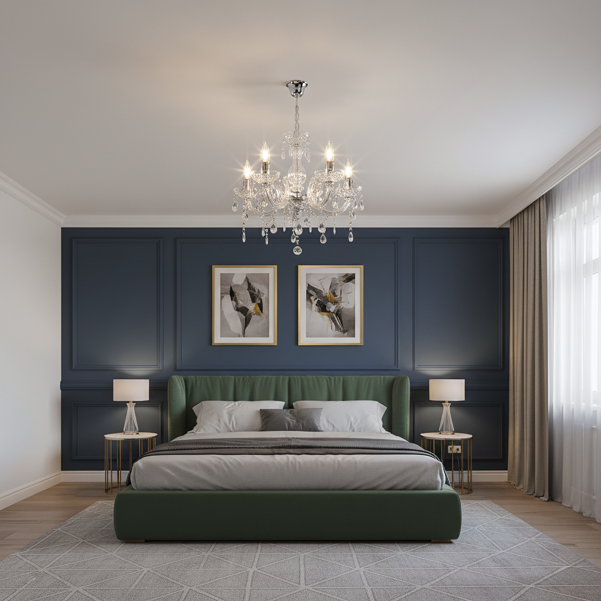 Lampada Da Soffitto Ebt004-5cp Transparent